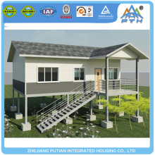 Easy to install prefab light steel ccottage for sale